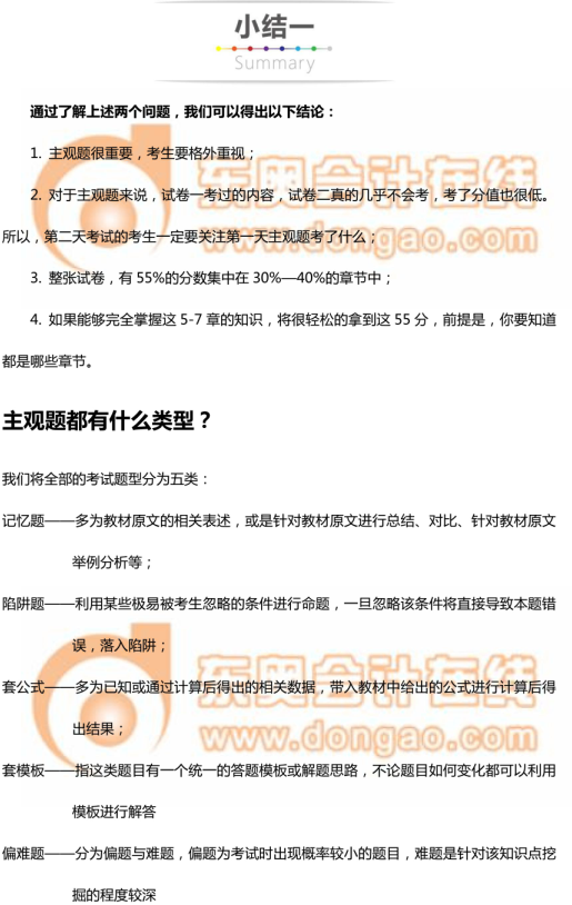 中级会计实务主观题分析