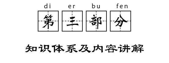 第三部分：知识体系及内容讲解