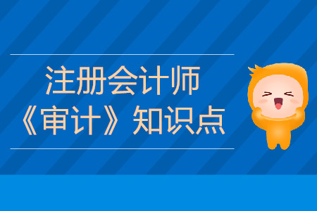 用作实质性程序_2019年注会审计基础阶段知识点