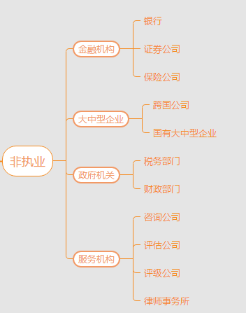 非执业就业方向