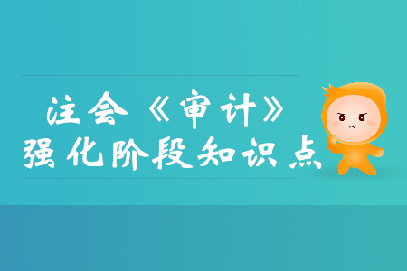 信息技术对审计过程的影响_2019年注会审计强化阶段知识点