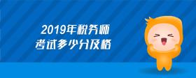 2019年税务师考试多少分及格