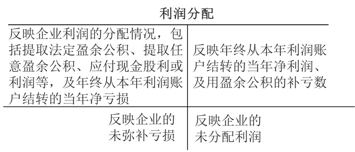 利润分配的处理