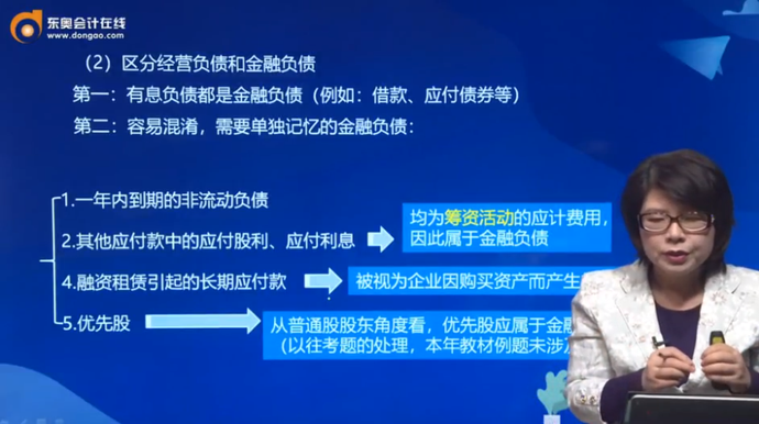 区分经营负债和金融负债