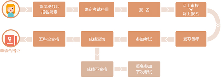 税务师考试流程