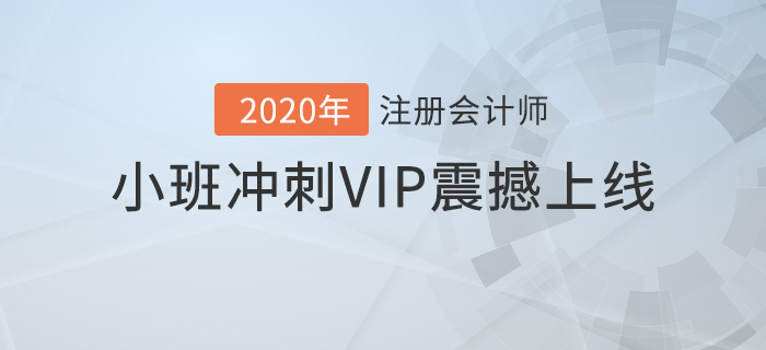 2020年注会豪华冲关计划！高效备考速通关