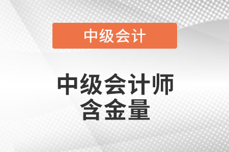 广东省佛山中级会计师含金量高吗