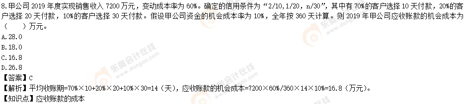 考生回忆版真题-8题