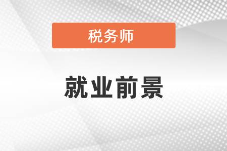 税务师就业前景好吗