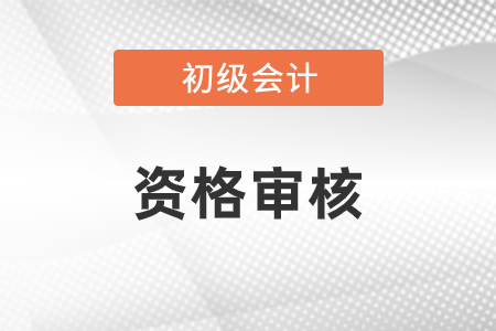 初级会计考前网上审核