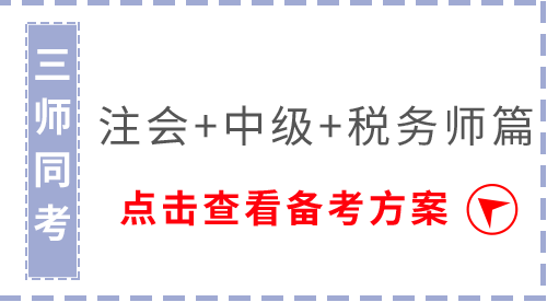 注会中级税务师