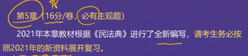 直播回顾：东奥名师黄洁洵带来2021中级经济法教材变化分析指导