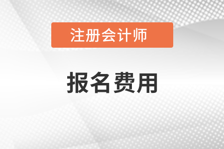 北京市海淀区注会报名费多少