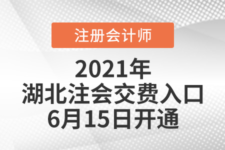 2021年湖北省鄂州注会交费入口6月15日开通