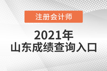 2021年山东省东营cpa考试成绩查询入口开通了吗