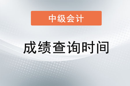 2021年重庆市忠县中级会计成绩公布时间