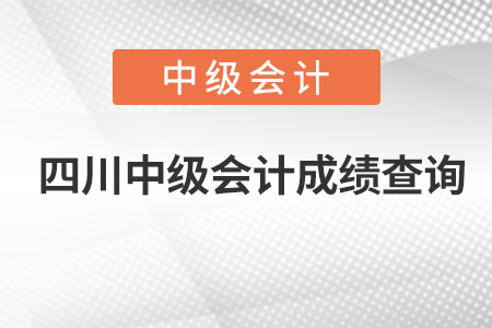 四川省德阳中级会计成绩查询