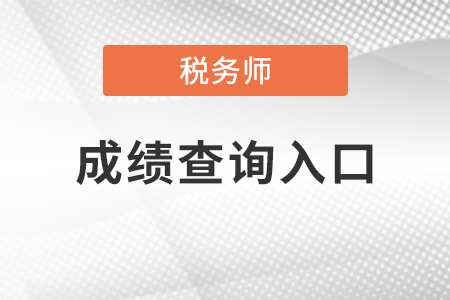 上海市嘉定区税务师考试成绩查询官网是什么？
