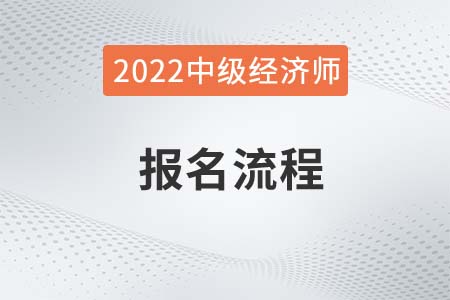 2022年中级经济师报名步骤是什么