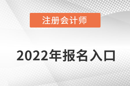 重庆市城口县注册会计师官网入口从哪里进入？