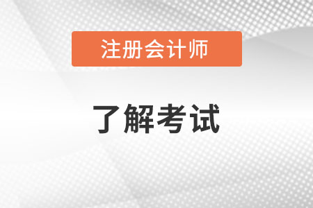 注册会计师考试内容，你了解么？