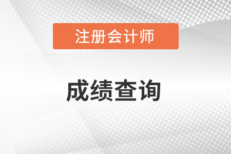 青海省海南注册会计师成绩查询入口是什么？