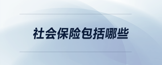 社会保险包括哪些