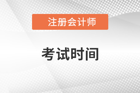 2022年注会考试时间安排公布了吗？