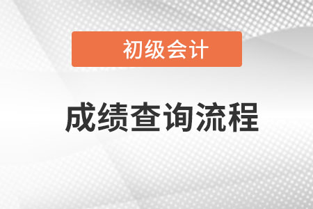 初级会计职称怎么查询成绩？