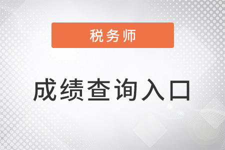 2022年税务师延期考试成绩查询网站