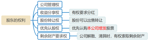 股东的权利