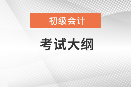 2023年初级会计资格考试大纲有哪些内容？