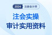 注会审计天书如何落地职场？实操资料到岗可用，免费领取！