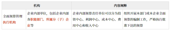 全面预算管理的应用环境_2025年高级会计实务预习知识点