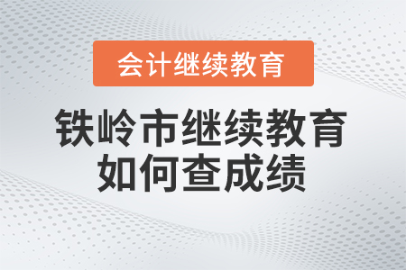 2024年铁岭市会计人员继续教育如何查成绩？