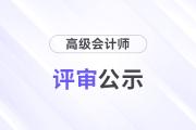 江苏南京市2024年高级会计师评审通过人员公示